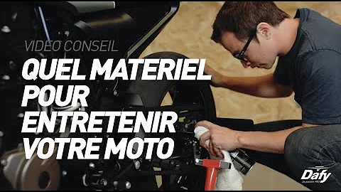 Conseil Brame Sports - Quel matériel utiliser pour entretenir sa moto ?