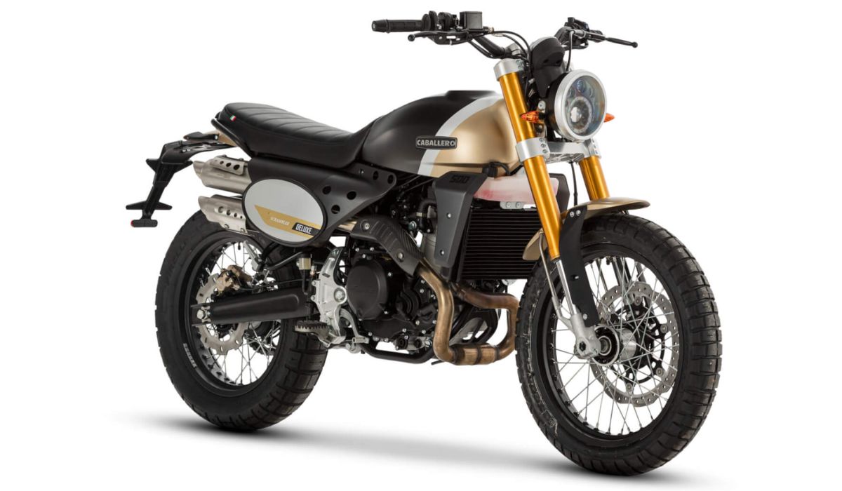 Brame Sports MOTOS + 125cc FANTIC Caballero Scrambler Deluxe 500