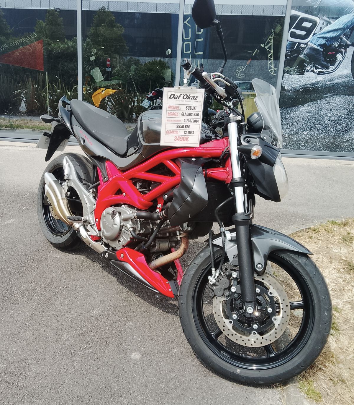 Brame Sports Occasions Suzuki Gladius 650