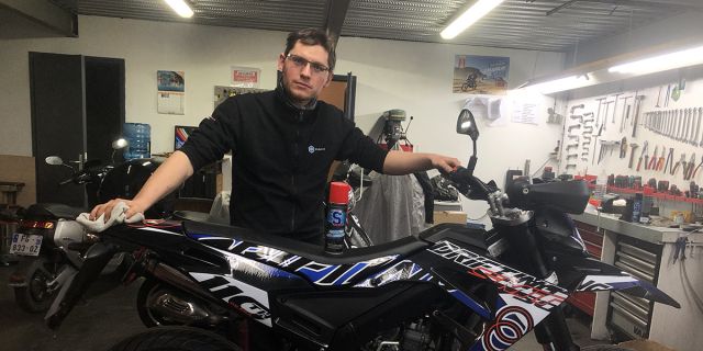 Nettoyage moto hivernage Nettoyage moto hivernage